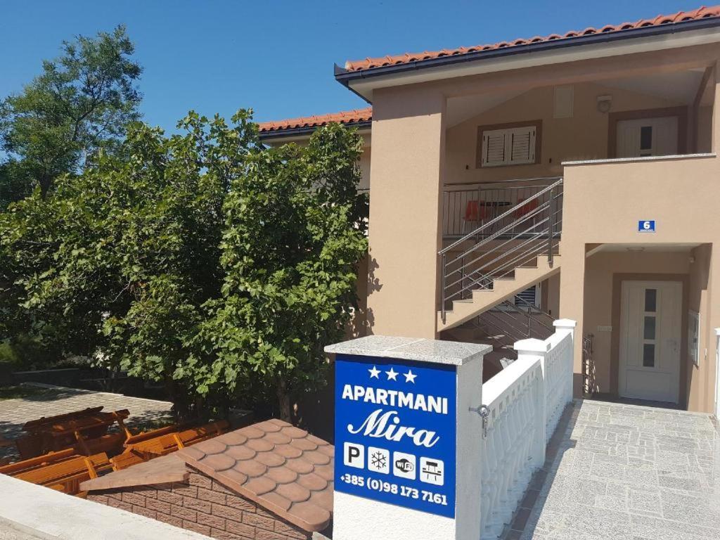 Apartmani Mira Klenovica Exterior foto